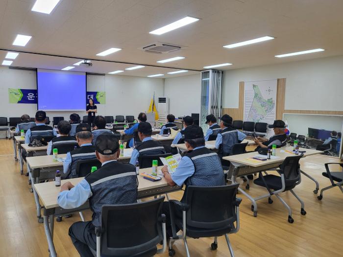파주시 운정4동 실버경찰대, 건강한 노후를 위한 감염병 예방 교육 실시